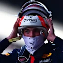 SOCHI, RUSSIA - SEPTEMBER 26: Second place qualifier Max Verstappen of Netherlands and Red Bull Racing looks on in parc ferme during qualifying ahead of the F1 Grand Prix of Russia at Sochi Autodrom on September 26, 2020 in Sochi, Russia. (Photo by Mario Renzi - Formula 1/Formula 1 via Getty Images)