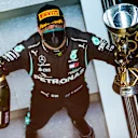 SOCHI, RUSSIA - SEPTEMBER 27: Valterri Bottas of Mercedes and Finland  during the F1 Grand Prix of Russia at Sochi Autodrom on September 27, 2020 in Sochi, Russia. (Photo by Peter Fox/Getty Images)