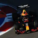 SOCHI, RUSSIA - SEPTEMBER 27: Alexander Albon of Thailand driving the (23) Aston Martin Red Bull Racing RB16 during the F1 Grand Prix of Russia at Sochi Autodrom on September 27, 2020 in Sochi, Russia. (Photo by Clive Mason - Formula 1/Formula 1 via Getty Images)