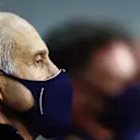 BAHRAIN, BAHRAIN - DECEMBER 04: Scuderia AlphaTauri Team Principal Franz Tost talks in the Team Principals Press Conference during practice ahead of the F1 Grand Prix of Sakhir at Bahrain International Circuit on December 04, 2020 in Bahrain, Bahrain. (Photo by Dan Istitene - Formula 1/Formula 1 via Getty Images)