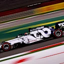 BAHRAIN, BAHRAIN - DECEMBER 04: Daniil Kvyat of Russia driving the (26) Scuderia AlphaTauri AT01 Honda on track during practice ahead of the F1 Grand Prix of Sakhir at Bahrain International Circuit on December 04, 2020 in Bahrain, Bahrain. (Photo by Giuseppe Cacace - Pool/Getty Images)
