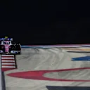 BAHRAIN, BAHRAIN - DECEMBER 05: Lance Stroll of Canada driving the (18) Racing Point RP20 Mercedes on track during final practice ahead of the F1 Grand Prix of Sakhir at Bahrain International Circuit on December 05, 2020 in Bahrain, Bahrain. (Photo by Rudy Carezzevoli/Getty Images)