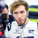 BAHRAIN, BAHRAIN - DECEMBER 05: Pierre Gasly of Scuderia AlphaTauri and France  during qualifying ahead of the F1 Grand Prix of Sakhir at Bahrain International Circuit on December 05, 2020 in Bahrain, Bahrain. (Photo by Peter Fox/Getty Images)