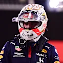 BAHRAIN, BAHRAIN - DECEMBER 05: Third place qualifier Max Verstappen of Netherlands and Red Bull Racing looks on in parc ferme during qualifying ahead of the F1 Grand Prix of Sakhir at Bahrain International Circuit on December 05, 2020 in Bahrain, Bahrain. (Photo by Mario Renzi - Formula 1/Formula 1 via Getty Images)