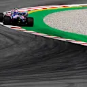 BARCELONA, SPAIN - AUGUST 14: Lance Stroll of Canada driving the (18) Racing Point RP20 Mercedes on track during practice for the F1 Grand Prix of Spain at Circuit de Barcelona-Catalunya on August 14, 2020 in Barcelona, Spain. (Photo by Rudy Carezzevoli/Getty Images)