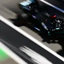 BARCELONA, SPAIN - AUGUST 15: Lewis Hamilton of Great Britain driving the (44) Mercedes AMG Petronas F1 Team Mercedes W11 in the Pitlane during final practice for the F1 Grand Prix of Spain at Circuit de Barcelona-Catalunya on August 15, 2020 in Barcelona, Spain. (Photo by Mario Renzi - Formula 1/Formula 1 via Getty Images)