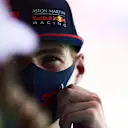 BARCELONA, SPAIN - AUGUST 15: Third placed qualifier Max Verstappen of Netherlands and Red Bull Racing looks on during qualifying for the F1 Grand Prix of Spain at Circuit de Barcelona-Catalunya on August 15, 2020 in Barcelona, Spain. (Photo by Mario Renzi - Formula 1/Formula 1 via Getty Images)