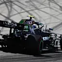 BARCELONA, SPAIN - AUGUST 16: Valtteri Bottas of Finland driving the (77) Mercedes AMG Petronas F1 Team Mercedes W11 on track during the F1 Grand Prix of Spain at Circuit de Barcelona-Catalunya on August 16, 2020 in Barcelona, Spain. (Photo by Clive Mason - Formula 1/Formula 1 via Getty Images)