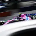 SPIELBERG, AUSTRIA - JULY 10: Lance Stroll of Canada driving the (18) Racing Point RP20 Mercedes during practice for the F1 Grand Prix of Styria at Red Bull Ring on July 10, 2020 in Spielberg, Austria. (Photo by Mario Renzi - Formula 1/Formula 1 via Getty Images)