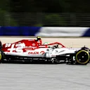 SPIELBERG, AUSTRIA - JULY 10: Antonio Giovinazzi of Italy driving the (99) Alfa Romeo Racing C39 Ferrari on track during practice for the F1 Grand Prix of Styria at Red Bull Ring on July 10, 2020 in Spielberg, Austria. (Photo by Bryn Lennon/Getty Images)