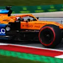 SPIELBERG, AUSTRIA - JULY 10: Carlos Sainz of Spain driving the (55) McLaren F1 Team MCL35 Renault on track during practice for the F1 Grand Prix of Styria at Red Bull Ring on July 10, 2020 in Spielberg, Austria. (Photo by Bryn Lennon/Getty Images)