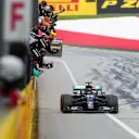 SPIELBERG, AUSTRIA - JULY 12: Lewis Hamilton of Mercedes and Great Britain during the Formula One Grand Prix of Styria at Red Bull Ring on July 12, 2020 in Spielberg, Austria. (Photo by Peter Fox/Getty Images)