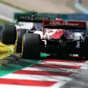 SPIELBERG, AUSTRIA - JULY 12: Kimi Raikkonen of Finland driving the (7) Alfa Romeo Racing C39 Ferrari on track during the Formula One Grand Prix of Styria at Red Bull Ring on July 12, 2020 in Spielberg, Austria. (Photo by Mark Thompson/Getty Images)