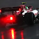 ISTANBUL, TURKEY - NOVEMBER 14: Antonio Giovinazzi of Italy driving the (99) Alfa Romeo Racing C39 Ferrari during qualifying ahead of the F1 Grand Prix of Turkey at Intercity Istanbul Park on November 14, 2020 in Istanbul, Turkey. (Photo by Joe Portlock - Formula 1/Formula 1 via Getty Images)