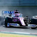 ISTANBUL, TURKEY - NOVEMBER 14: Sergio Perez of Mexico driving the (11) Racing Point RP20 Mercedes on track during qualifying ahead of the F1 Grand Prix of Turkey at Intercity Istanbul Park on November 14, 2020 in Istanbul, Turkey. (Photo by Kenan Asyali - Pool/Getty Images)