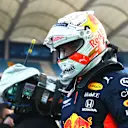 ISTANBUL, TURKEY - NOVEMBER 14: Second placed qualifier Max Verstappen of Netherlands and Red Bull Racing looks on in parc ferme during qualifying ahead of the F1 Grand Prix of Turkey at Intercity Istanbul Park on November 14, 2020 in Istanbul, Turkey. (Photo by Clive Mason/Getty Images)