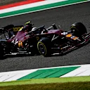 SCARPERIA, ITALY - SEPTEMBER 11: Charles Leclerc of Monaco driving the (16) Scuderia Ferrari SF1000 during practice ahead of the F1 Grand Prix of Tuscany at Mugello Circuit on September 11, 2020 in Scarperia, Italy. (Photo by Rudy Carezzevoli/Getty Images)