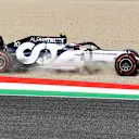 SCARPERIA, ITALY - SEPTEMBER 12: Pierre Gasly of France driving the (10) Scuderia AlphaTauri AT01 Honda on track during final practice ahead of the F1 Grand Prix of Tuscany at Mugello Circuit on September 12, 2020 in Scarperia, Italy. (Photo by Miguel Medina - Pool/Getty Images)