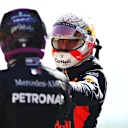 SCARPERIA, ITALY - SEPTEMBER 12: Third placed qualifier Max Verstappen of Netherlands and Red Bull Racing looks on in parc ferme during qualifying for the F1 Grand Prix of Tuscany at Mugello Circuit on September 12, 2020 in Scarperia, Italy. (Photo by Dan Istitene - Formula 1/Formula 1 via Getty Images)