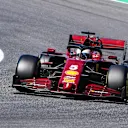SCARPERIA, ITALY - SEPTEMBER 13: Sebastian Vettel of Germany driving the (5) Scuderia Ferrari SF1000 on track during the F1 Grand Prix of Tuscany at Mugello Circuit on September 13, 2020 in Scarperia, Italy. (Photo by Jenifer Lorenzini - Pool/Getty Images)