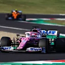 SCARPERIA, ITALY - SEPTEMBER 13: Sergio Perez of Mexico driving the (11) Racing Point RP20 Mercedes during the F1 Grand Prix of Tuscany at Mugello Circuit on September 13, 2020 in Scarperia, Italy. (Photo by Mark Thompson/Getty Images)