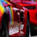 SCARPERIA, ITALY - SEPTEMBER 10: A detail shot of the FIA Safety Car during previews ahead of the