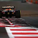 ABU DHABI, UNITED ARAB EMIRATES - DECEMBER 10:Max Verstappen of the Netherlands driving the (33) Red Bull Racing RB16B Honda  during practice ahead of the F1 Grand Prix of Abu Dhabi at Yas Marina Circuit on December 10, 2021 in Abu Dhabi, United Arab Emirates. (Photo by Dan Istitene - Formula 1/Formula 1 via Getty Images)