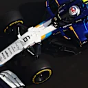 ABU DHABI, UNITED ARAB EMIRATES - DECEMBER 11: Nicholas Latifi of Canada driving the (6) Williams Racing FW43B Mercedes during final practice ahead of the F1 Grand Prix of Abu Dhabi at Yas Marina Circuit on December 11, 2021 in Abu Dhabi, United Arab Emirates. (Photo by Mark Thompson/Getty Images)