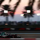 ABU DHABI, UNITED ARAB EMIRATES - DECEMBER 11: Lance Stroll of Canada driving the (18) Aston Martin AMR21 Mercedes during qualifying ahead of the F1 Grand Prix of Abu Dhabi at Yas Marina Circuit on December 11, 2021 in Abu Dhabi, United Arab Emirates. (Photo by Dan Istitene - Formula 1/Formula 1 via Getty Images)