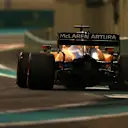 ABU DHABI, UNITED ARAB EMIRATES - DECEMBER 11:Daniel Ricciardo of Australia driving the (3) McLaren F1 Team MCL35M Mercedes during qualifying ahead of the F1 Grand Prix of Abu Dhabi at Yas Marina Circuit on December 11, 2021 in Abu Dhabi, United Arab Emirates. (Photo by Bryn Lennon/Getty Images)