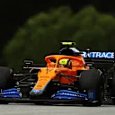 SPIELBERG, AUSTRIA - JULY 02: Lando Norris of Great Britain driving the (4) McLaren F1 Team MCL35M Mercedes during practice ahead of the F1 Grand Prix of Austria at Red Bull Ring on July 02, 2021 in Spielberg, Austria. (Photo by Bryn Lennon/Getty Images)