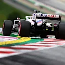 SPIELBERG, AUSTRIA - JULY 02: Nikita Mazepin of Russia driving the (9) Haas F1 Team VF-21 Ferrari during practice ahead of the F1 Grand Prix of Austria at Red Bull Ring on July 02, 2021 in Spielberg, Austria. (Photo by Clive Rose/Getty Images)