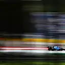 SPIELBERG, AUSTRIA - JULY 02: Roy Nissany of Israel driving the (45) Williams Racing FW43B Mercedes during practice ahead of the F1 Grand Prix of Austria at Red Bull Ring on July 02, 2021 in Spielberg, Austria. (Photo by Clive Mason - Formula 1/Formula 1 via Getty Images)