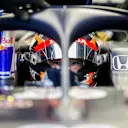 SPIELBERG, AUSTRIA - JULY 02: Yuki Tsunoda of Scuderia AlphaTauri and Japan  during practice ahead of the F1 Grand Prix of Austria at Red Bull Ring on July 02, 2021 in Spielberg, Austria. (Photo by Peter Fox/Getty Images)