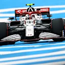 SPIELBERG, AUSTRIA - JULY 02: Callum Ilott of Great Britain driving the (98) Alfa Romeo Racing C41 Ferrari during practice ahead of the F1 Grand Prix of Austria at Red Bull Ring on July 02, 2021 in Spielberg, Austria. (Photo by Bryn Lennon/Getty Images)