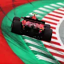 SPIELBERG, AUSTRIA - JULY 02: Carlos Sainz of Spain driving the (55) Scuderia Ferrari SF21 during practice ahead of the F1 Grand Prix of Austria at Red Bull Ring on July 02, 2021 in Spielberg, Austria. (Photo by Clive Rose/Getty Images)