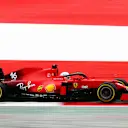 SPIELBERG, AUSTRIA - JULY 02: Charles Leclerc of Monaco driving the (16) Scuderia Ferrari SF21 during practice ahead of the F1 Grand Prix of Austria at Red Bull Ring on July 02, 2021 in Spielberg, Austria. (Photo by Clive Rose/Getty Images)
