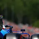 SPIELBERG, AUSTRIA - JULY 03: Nicholas Latifi of Canada driving the (6) Williams Racing FW43B Mercedes during final practice ahead of the F1 Grand Prix of Austria at Red Bull Ring on July 03, 2021 in Spielberg, Austria. (Photo by Dan Istitene - Formula 1/Formula 1 via Getty Images)