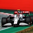 SPIELBERG, AUSTRIA - JULY 03: Antonio Giovinazzi of Italy driving the (99) Alfa Romeo Racing C41 Ferrari during qualifying ahead of the F1 Grand Prix of Austria at Red Bull Ring on July 03, 2021 in Spielberg, Austria. (Photo by Bryn Lennon/Getty Images)