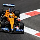 BAKU, AZERBAIJAN - JUNE 04: Daniel Ricciardo of Australia driving the (3) McLaren F1 Team MCL35M Mercedes on track during practice ahead of the F1 Grand Prix of Azerbaijan at Baku City Circuit on June 04, 2021 in Baku, Azerbaijan. (Photo by Clive Rose/Getty Images)