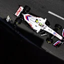 BAKU, AZERBAIJAN - JUNE 04: Mick Schumacher of Germany driving the (47) Haas F1 Team VF-21 Ferrari on track during practice ahead of the F1 Grand Prix of Azerbaijan at Baku City Circuit on June 04, 2021 in Baku, Azerbaijan. (Photo by Clive Rose/Getty Images)