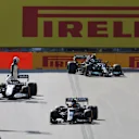 BAKU, AZERBAIJAN - JUNE 04: Nicholas Latifi of Canada and Williams looks on as he climbs out of his car after stopping on track during practice ahead of the F1 Grand Prix of Azerbaijan at Baku City Circuit on June 04, 2021 in Baku, Azerbaijan. (Photo by Clive Rose/Getty Images)