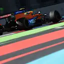 BAKU, AZERBAIJAN - JUNE 04: Lando Norris of Great Britain driving the (4) McLaren F1 Team MCL35M Mercedes during practice ahead of the F1 Grand Prix of Azerbaijan at Baku City Circuit on June 04, 2021 in Baku, Azerbaijan. (Photo by Clive Rose/Getty Images)