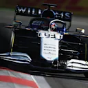 BAKU, AZERBAIJAN - JUNE 04: George Russell of Great Britain driving the (63) Williams Racing FW43B Mercedes on track during practice ahead of the F1 Grand Prix of Azerbaijan at Baku City Circuit on June 04, 2021 in Baku, Azerbaijan. (Photo by Clive Rose/Getty Images)