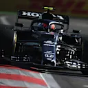 BAKU, AZERBAIJAN - JUNE 04: Pierre Gasly of France driving the (10) Scuderia AlphaTauri AT02 Honda on track during practice ahead of the F1 Grand Prix of Azerbaijan at Baku City Circuit on June 04, 2021 in Baku, Azerbaijan. (Photo by Clive Rose/Getty Images)