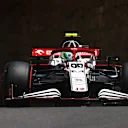 BAKU, AZERBAIJAN - JUNE 05: Antonio Giovinazzi of Italy driving the (99) Alfa Romeo Racing C41 Ferrari on track during final practice ahead of the F1 Grand Prix of Azerbaijan at Baku City Circuit on June 05, 2021 in Baku, Azerbaijan. (Photo by Francois Nel/Getty Images)