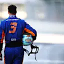 BAKU, AZERBAIJAN - JUNE 05: Daniel Ricciardo of Australia and McLaren F1 looks dejected as he walks in the Pitlane after crashing during qualifying ahead of the F1 Grand Prix of Azerbaijan at Baku City Circuit on June 05, 2021 in Baku, Azerbaijan. (Photo by Mark Thompson/Getty Images)
