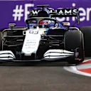 BAKU, AZERBAIJAN - JUNE 06: George Russell of Great Britain driving the (63) Williams Racing FW43B Mercedes on track during the F1 Grand Prix of Azerbaijan at Baku City Circuit on June 06, 2021 in Baku, Azerbaijan. (Photo by Francois Nel/Getty Images)