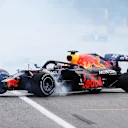 It was a dramatic moment that shaped the outcome of the race...