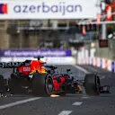 And Pirelli are investigating the cause of the tyre blow-out